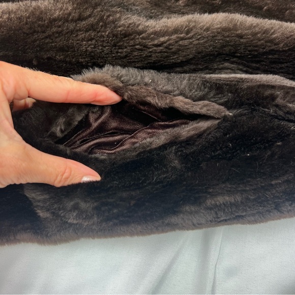 Vintage Chocolate Teddy Jacket - Picture 6 of 10